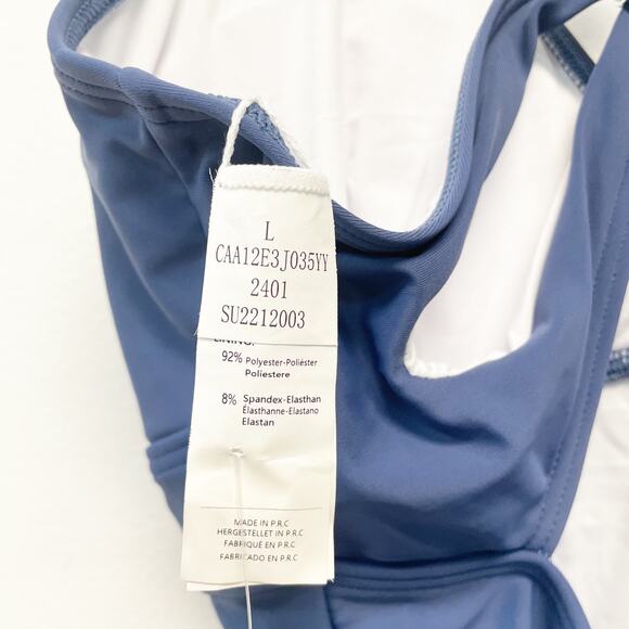 Cupshe Women's Royal Blue Cutout One Piece O Ring Swimsuit Size Large - Picture 5 of 6